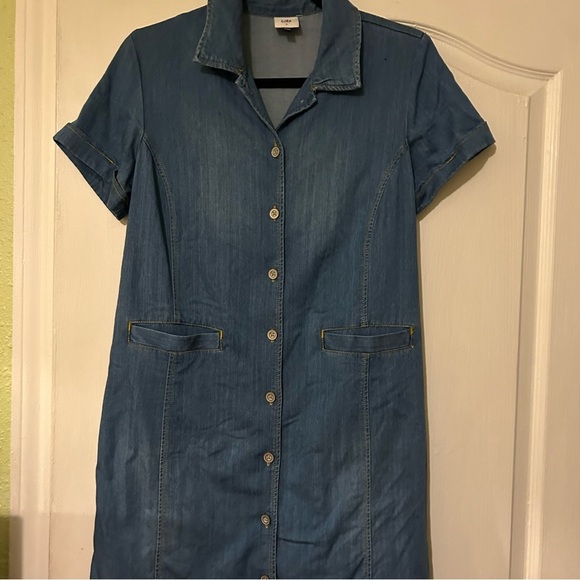 Cabi Denim Dress Size S piece of cale denim dress - Picture 6 of 15